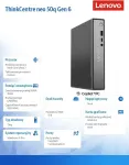 Lenovo Computer ThinkCentre Neo 50q Tiny G6 13HR003YPB W11Pro Ultra 7 256V/16GB/1TB/INT/3YRS OS