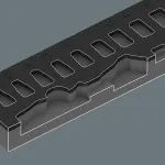 Wera 9720 A Zyklop Ratchet Set 1 Foam Inlay