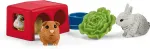 SCHLEICH Farm World home for rabbits and guinea pigs, play figure