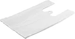 No brand Kilekott, sang,HD, 25+12x47cm, valge, 16mic, pakis 200tk