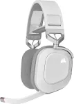 CORSAIR HS80 RGB USB Wired Headset White