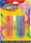 Colorino Liim , glitter, vikerkaar, 6 v&auml;rvi