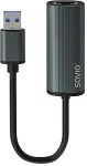 SAVIO AK-55 Adapter USB-A 3.1 GEN 1 do RJ-45 Gigabit Ethernet USB 3.2 Gen 1 (3.1 Gen 1) Type-A 1000 Mbit/s Black