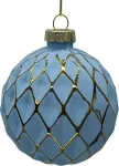Home4you J&otilde;uluehe JOY XMAS BLUE D8cm, klaas