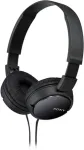 SONY MDR-ZX110B - słuchawki nauszne - czarne