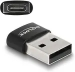 DeLOCK USB 2.0 Adapter USB Typ-A St > USB Type-C Bu schwarz
