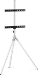 OneforAll One for All TV Stand Full Metal Tripod Titanium white WM 7462