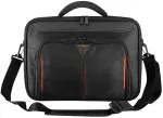 Dell Classic+ notebook case 35.6 cm (14") Briefcase Black, Red