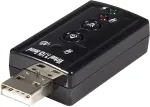 Helikaart StarTech.com USB Adapter 7.1 card, 7.1, USB, 41.00, 144.00