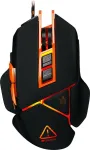 Hiir Canyon mouse Hazard GM-6 LED Wired Black Orange