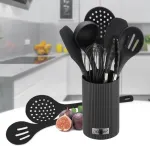 Maestro Kitchen utensils MR-1542-BLACK 8 elements Black