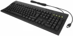 Klaviatuur Keysonic Tastatur mit Smart Card Reader KSK-8041U-CR