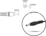 MIU Power adapter 19V 4.74A (5.5x2.5) - Asus, Toshiba, MSI, Packard bell 90W