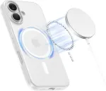 Tech-Protect kaitse&uuml;mbris Apple iPhone 17 MagSlim MagSafe, valge/matt