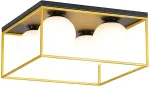No name Ceiling Light Drift 4XE14 Gold