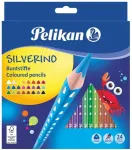 Pelikan Buntstifte SILVERINO 3-eckig d&uuml;nn BD24LN 24Stk.