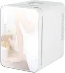 K&uuml;lmik Adler | Mini refrigerator with mirror | AD 8085 | Free standing | Larder | Height 27 cm | Fridge net capacity 4 L | White