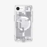 Spigen Ultra Hybrid Zero One (MagFit) iPhone 16e Case Zero One White