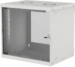 Intellinet 48,30cm (19) Basic Wallmount Cabinet - Geh&auml;use - geeignet f&uuml;r Wandmontage - Grau, RAL 7035 - 6U - 48.3 cm (19)
