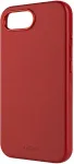 Fixed MagLeather iPhone 16e leather cover, red