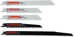 MAKITA P-83945 Recipro Starter Set Uni 5pcs.