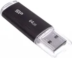 M&auml;lukaart Silicon Power m&auml;lupulk 64GB Ultima U02, must