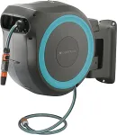 Gardena 18620-20 garden hose reel Wall-mounted reel Automatic Black