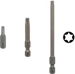 Bosch 3pcs. Screwdriver Bits T10 XH 25mm
