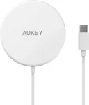 Aukey Wireless Charger LC-A1 White MagSafe Qi 15W USB C