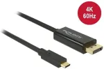 DeLOCK USB Kabel C -> DP 4K 60Hz St/St 1.00m