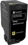 LEXMARK Toner 74C2HY0 - Yellow - Kapazit&auml;t: 12.000 Seiten (74C2HY0)