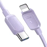 Joyroom Type-C - Lightning kaabel Multi-Color seeria A14, 20W, 480mb/s, 1.2m, Purple (S-CL020A11P)