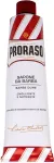 PRORASO Red Shaving Soap In A Tube 150ml - Shaving Foam meestele Damaged Box