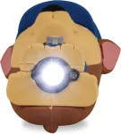 Kids Euroswan Paw Patrol Chase 3D keychain with LED flashlight