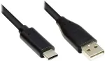 Alcasa Good Connections USB2.0 Kabel A-C schw. 3m