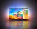 Teler PHILIPS 4K QLED Ambilight TV | 43PQS8501/12 | 43" | Smart TV | TITAN OS | UHD | Black