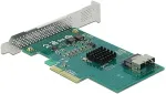 Delock PCI Express x4 Karte zu 4 x SATA 6 Gb/s RAID und HyperDuo - Low Profile Formfaktor