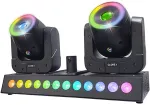 LIGHT4ME CLONE 1 LED RGBW light effect 2 heads