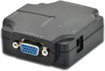 Digitus Assmann VGA Splitter. 2port. plastic housing 350 MHz. HDSUB 15/F -> 2x HDSUB 15/F max.res. 2048x1536 @ 60Hz (DS-41120-1)