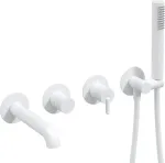 Deante Concealed 4-hole bathtub mixer