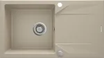 Deante 1-bowl granite sink with drainer