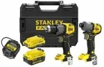 Stanley ZESTAW V20 SFMCK211MDT (SFMCD726 + SFMCF830) 1x4,0Ah 1x2,0Ah PRO-STACK