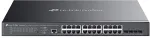 TP-Link Omada SG3428XMPP network switch Managed L2+ Gigabit Ethernet (10/100/1000) Power over Ethernet (PoE) 1U Black