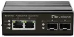 LevelOne t&ouml;&ouml;stuslik PoE+ l&uuml;liti 2xGE PoE/2xSFP 180W ilma halduseta metall