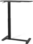 UNIQUE Desk/table with adjustable height LAPTOP DESK black