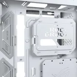Korpus ASUS ROG Cronox GR801 Gaming PC Geh&auml;use Big-Tower Wei&szlig; Seitenfenster