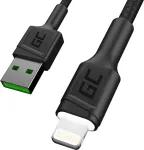 GREEN CELL Cable Ray USB-Lightning 200cm, LED backlight