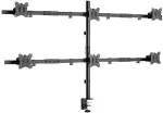 EQUIP Tischhalterung 17"-32"/6TFT 360&deg; H.verst. 7Kg schwarz lite Retail