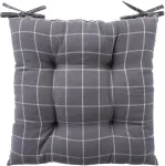 Home4you Toolipadi LINEN 40x40cm, hall ruut, 100% linane, kangas 120