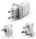 Silicon Power reisiadapter USB/USB-C QM16 20W, valge